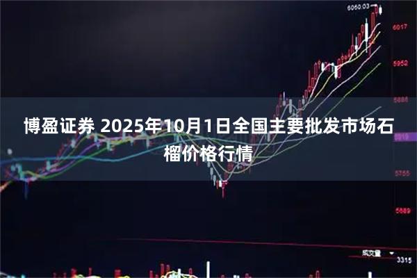 博盈证券 2025年10月1日全国主要批发市场石榴价格行情