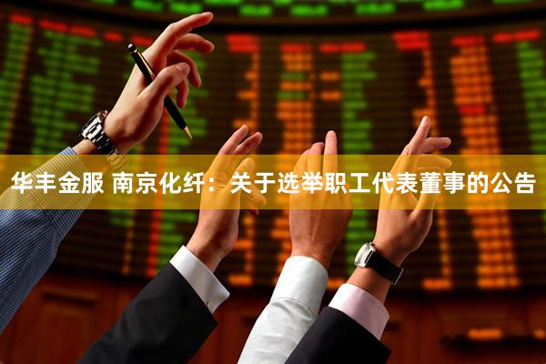 华丰金服 南京化纤：关于选举职工代表董事的公告