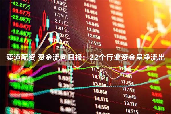 奕道配资 资金流向日报:22个行业资金呈净流出